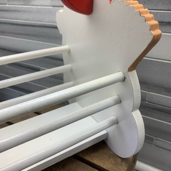 Christmas Snowman Wooden Basket with Handle - Picture 5 of 6